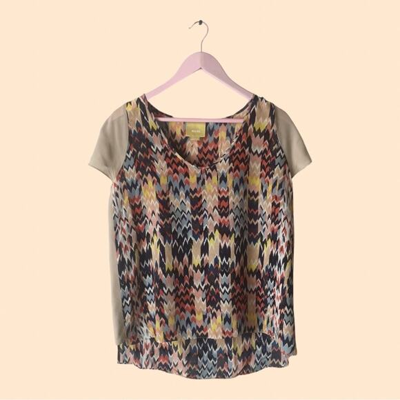 Anthropologie Tops - Anthropologie Silk Maeve Blouse
